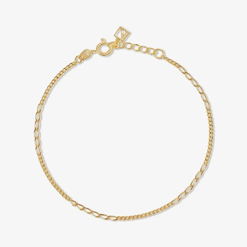 infinity bangle bracelets -Tyrian ornate curb chain bracelet