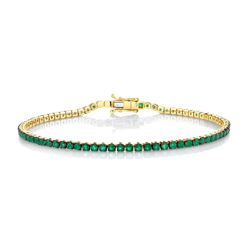 Yellow Gold/Emerald