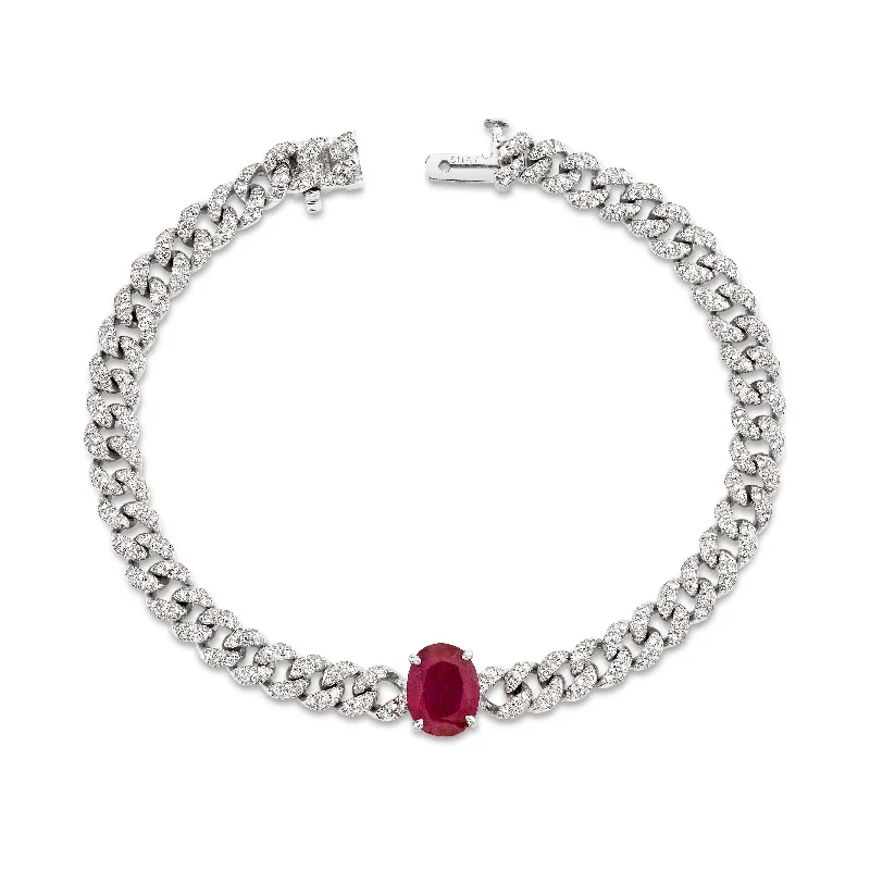 White Gold/Ruby