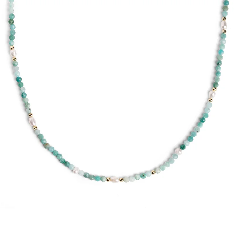 gold chain necklaces for women -Altea Turquoise Necklace