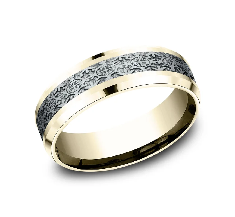 women’s silver stacking rings -THE SAINT