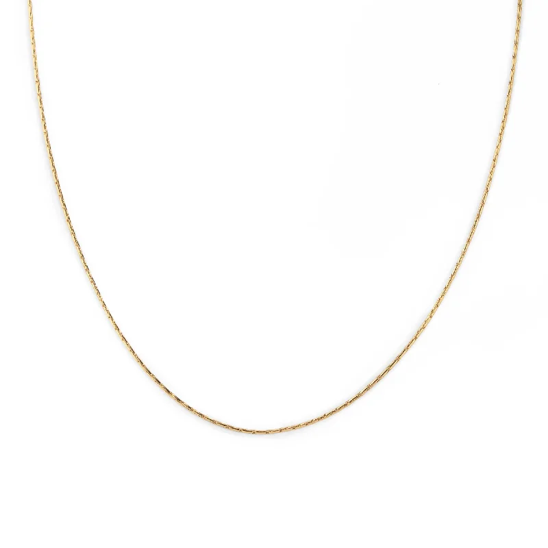 gemstone necklaces for women -Mamba S Gold Necklace