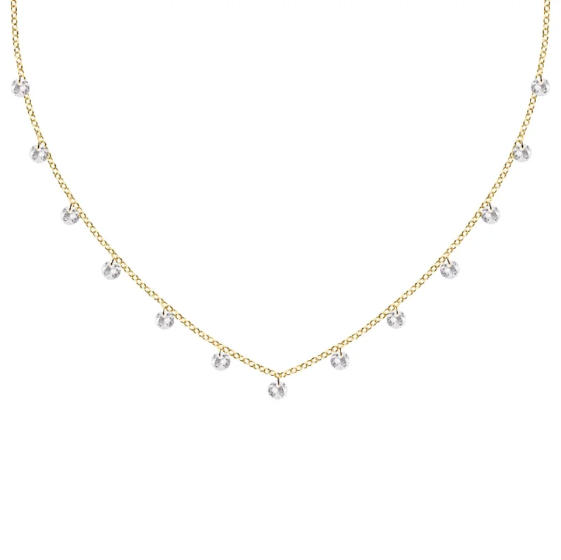 women’s elegant silver necklaces -Cleo Gold Necklace