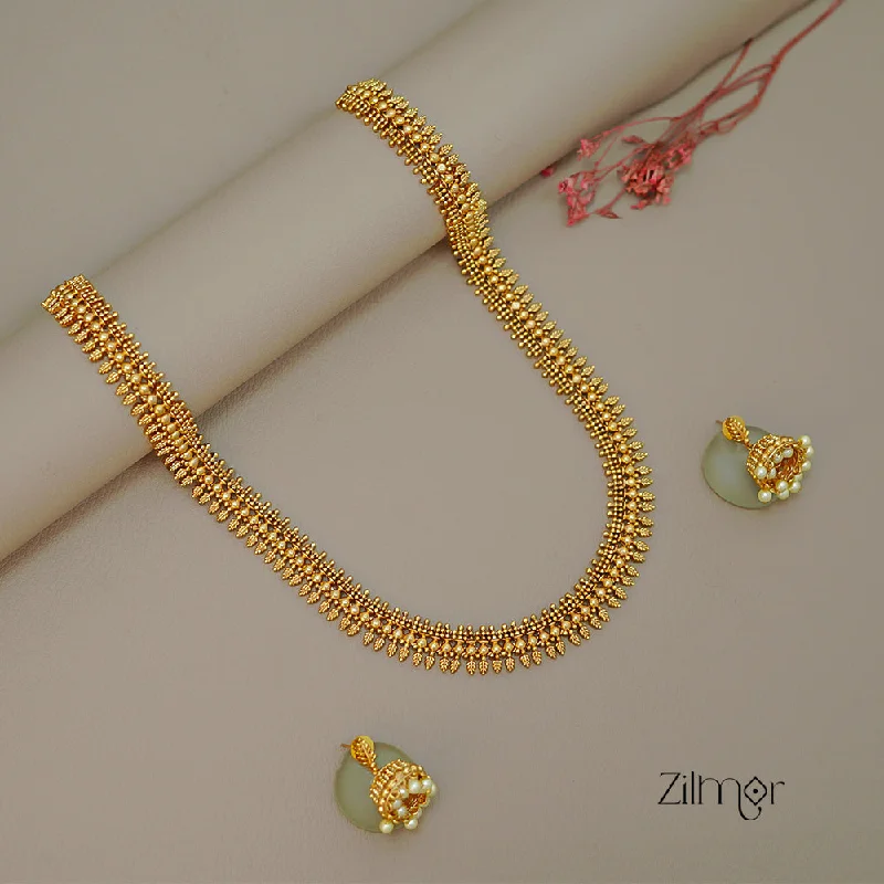 sparkling crystal necklaces for women -SN1011467 -  Traditional Necklace Earrings set