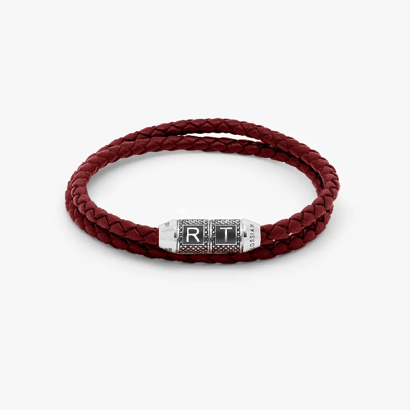 stackable bracelets for women -Lucky Me bracelet in red