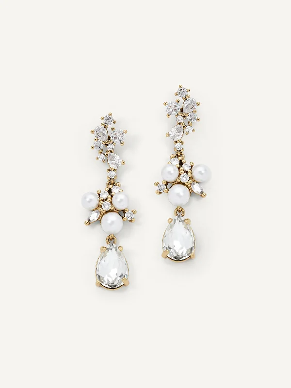 luxury diamond earrings -Blair Drops