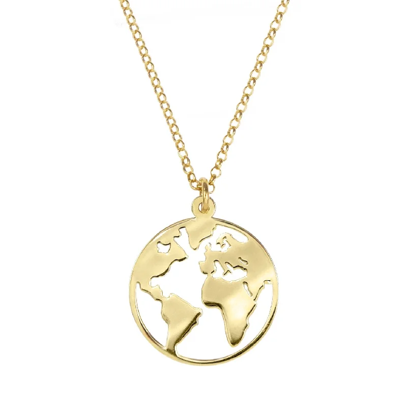 statement pendant necklaces for women -World Gold Necklace