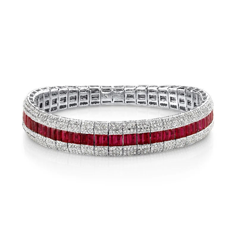 White Gold/Ruby