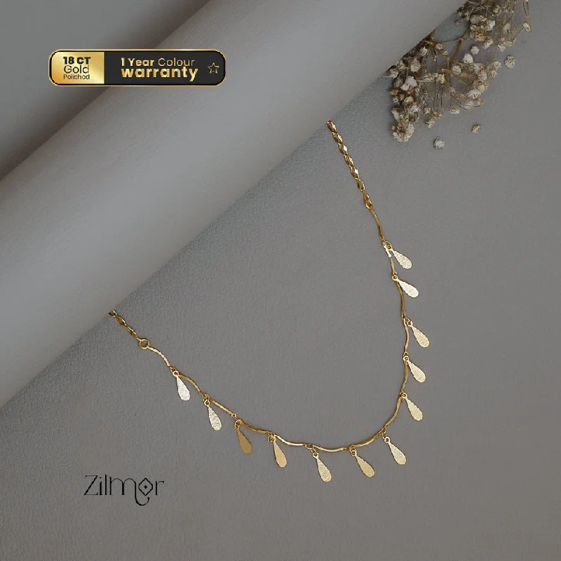 unique necklaces for women -PE1011143 - Modern Gold Plated Necklace