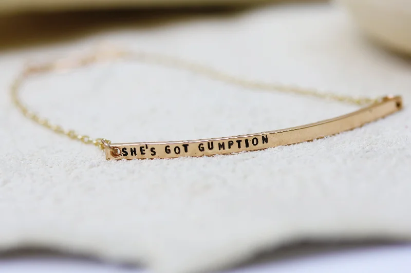 women’s stretch bracelets -SHE'S GOT GUMPTION | BALLET BRACELET