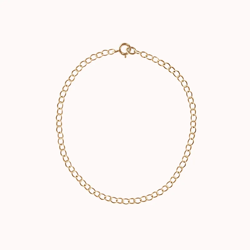 women’s crystal bangles -Minimalist Chain Bracelet