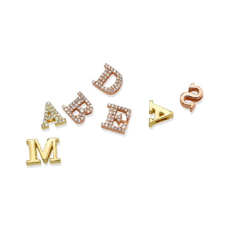 women’s custom bracelets -DIAMOND DIY LETTERS