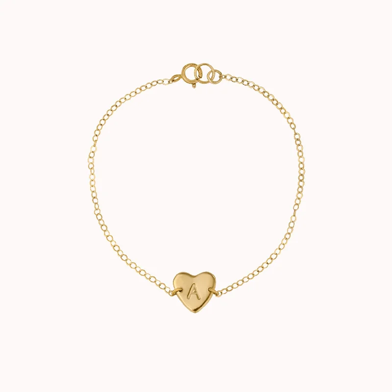 women’s bangles -Fiona Heart Bracelet