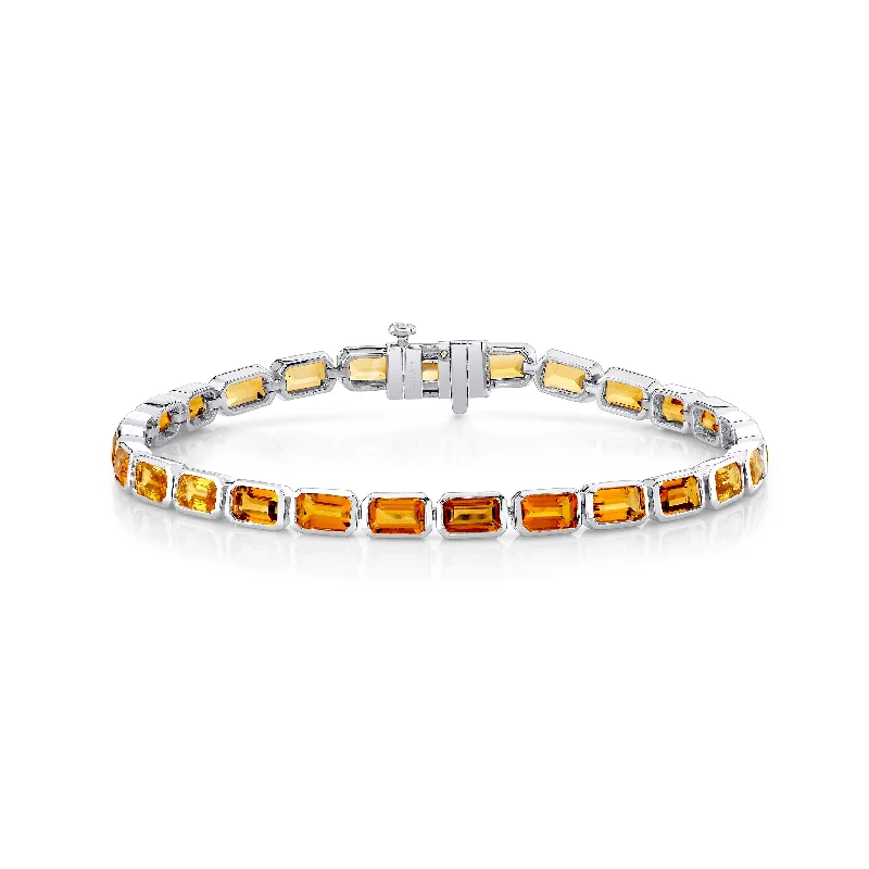 White Gold/Citrine