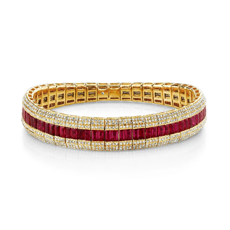 Yellow Gold/Ruby