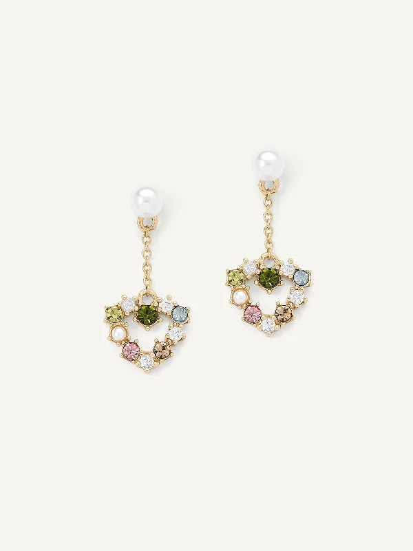 bridal earrings for women -Milena Drops