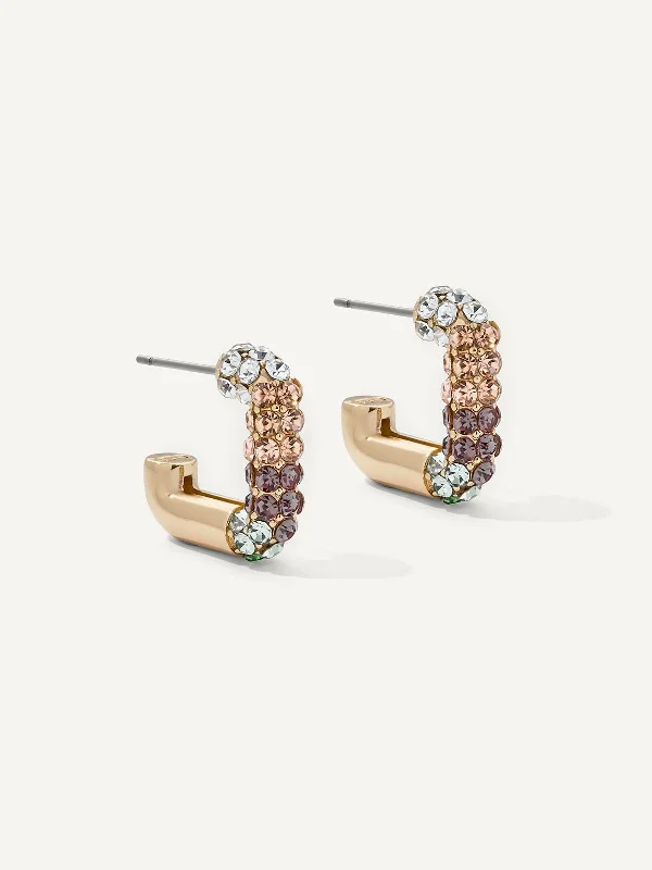 high-end earrings for women -Omi Hoops