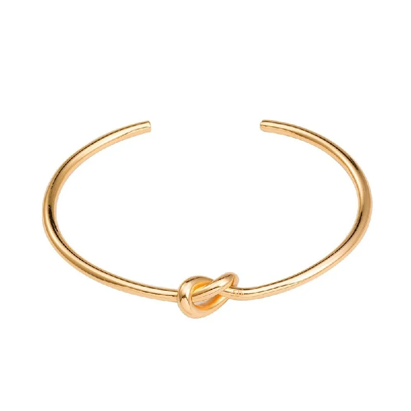 crystal bangles for women -Dainty Love Knot Bracelet