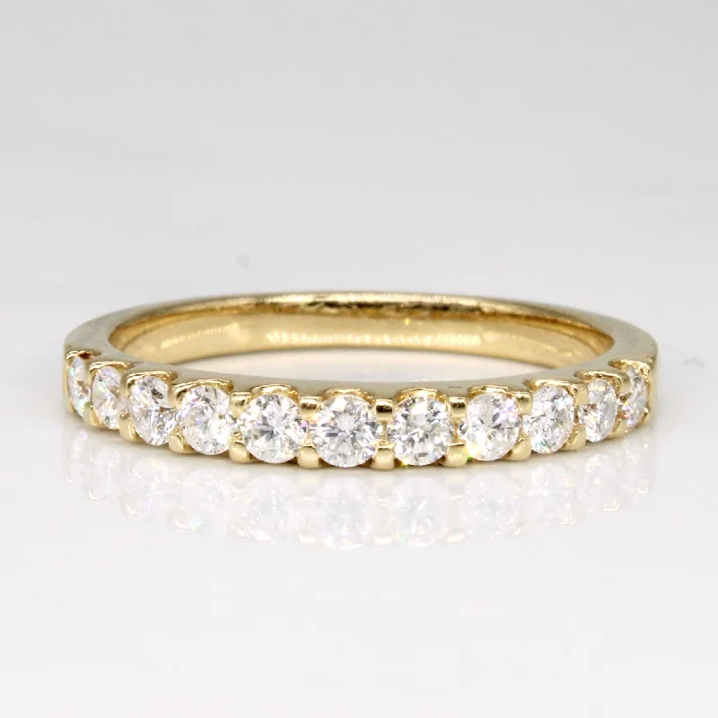 high-end rings for women -Semi Eternity Diamond Ring | 0.50ctw | SZ 7 |