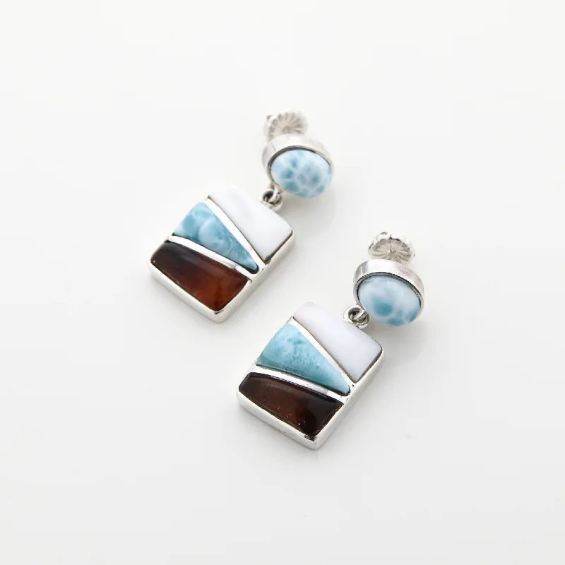 minimalist earrings for women -Mosaic Earrings