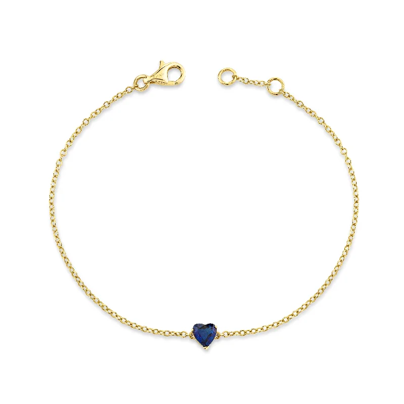 Yellow Gold/Blue Sapphire