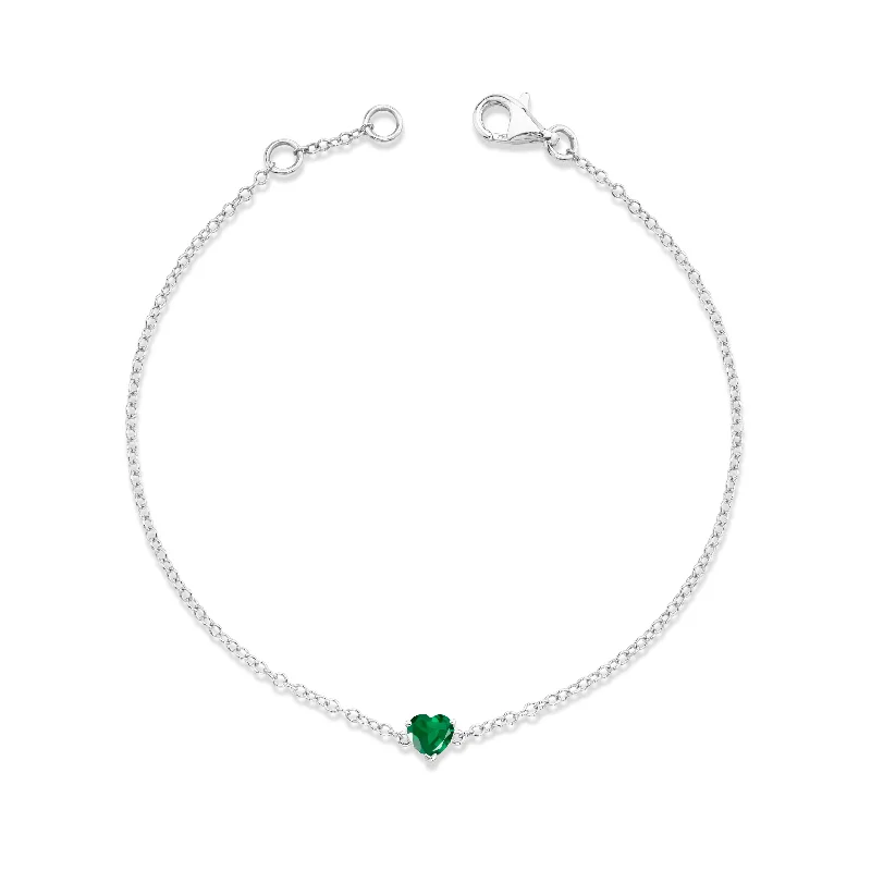 White Gold/Emerald