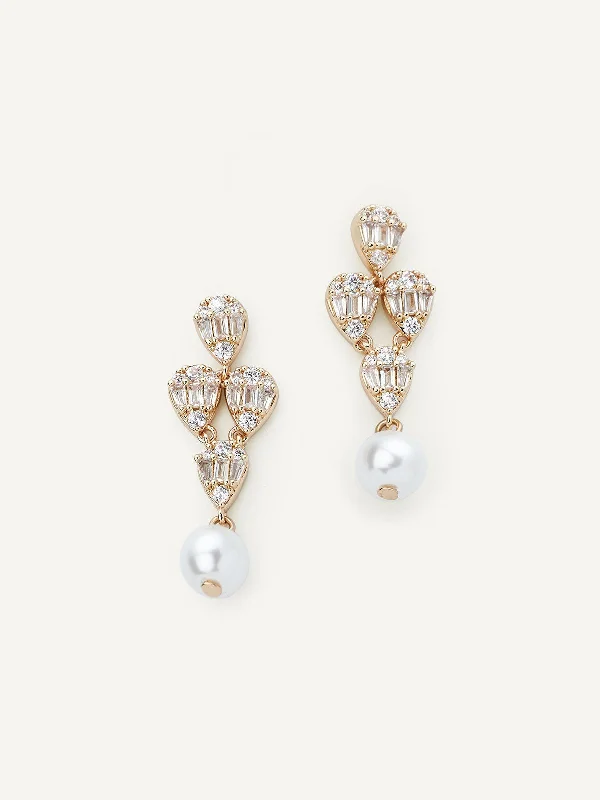 stylish earrings for women -Odella Drops