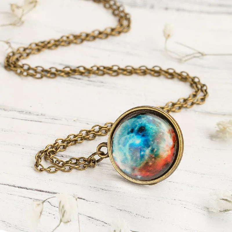 wedding gift necklaces for women -Magical Universe Necklace