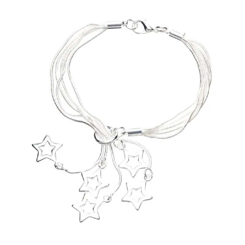 silver bracelets for women -Shooting Star Bracelet