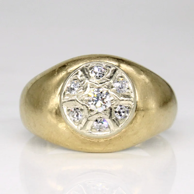 women’s infinity rings -Diamond Cocktail Ring | 0.25ctw | SZ 7 |