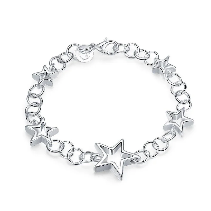 trendy bangles for women -Elegant Star Bracelet