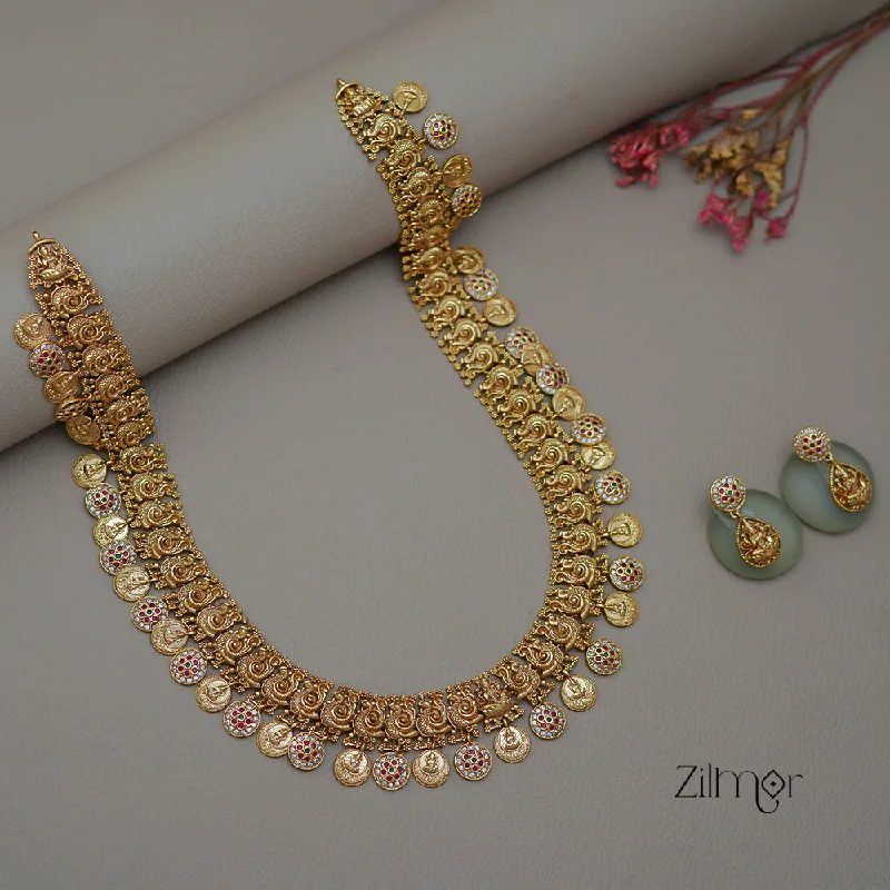 fashion-forward necklaces for women -SN1011482 -  Traditional Necklace Earrings set